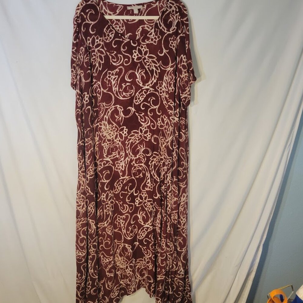 Short-sleeved Woman Within dress size 2x plus